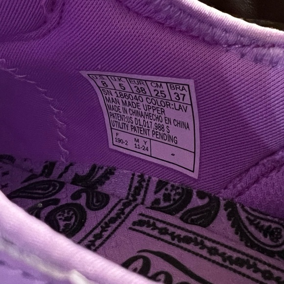 Skechers x Snoop Dogg Women's Lavender Sneakers - Picture 5 of 7